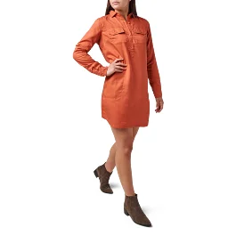 orange army fatigue dress orange dress w/ camo jacket