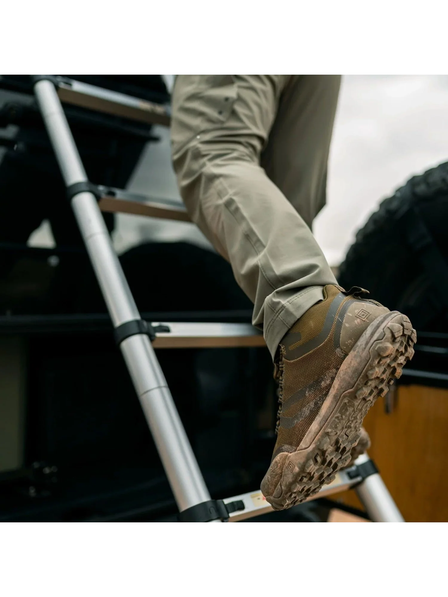 5.11® A/T Mid Boots | High Traction Performance Footwear  display picture 1