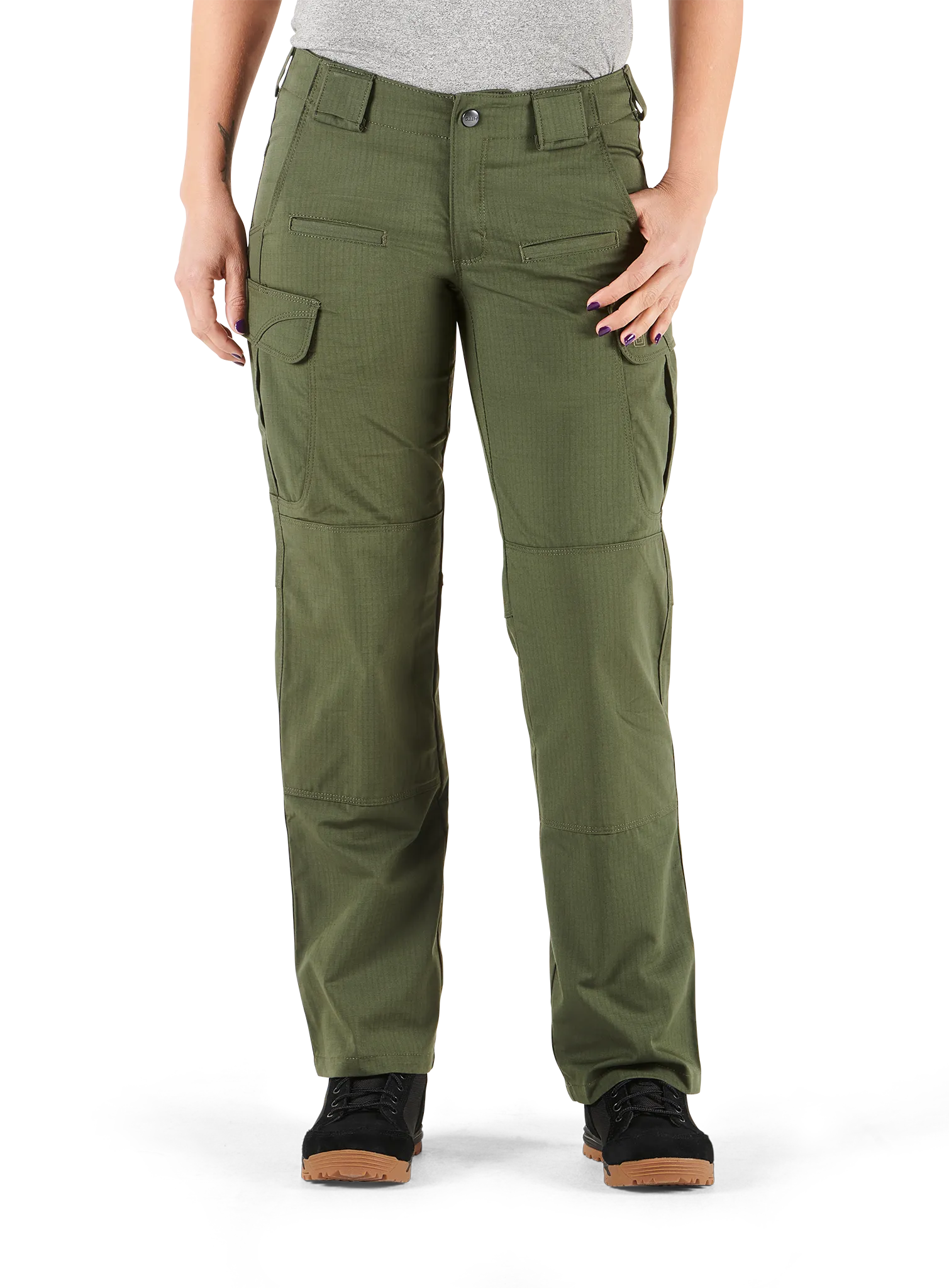 5-64386ABR19012R Womens Stryke Pant, Storm - Size 16 - Regular