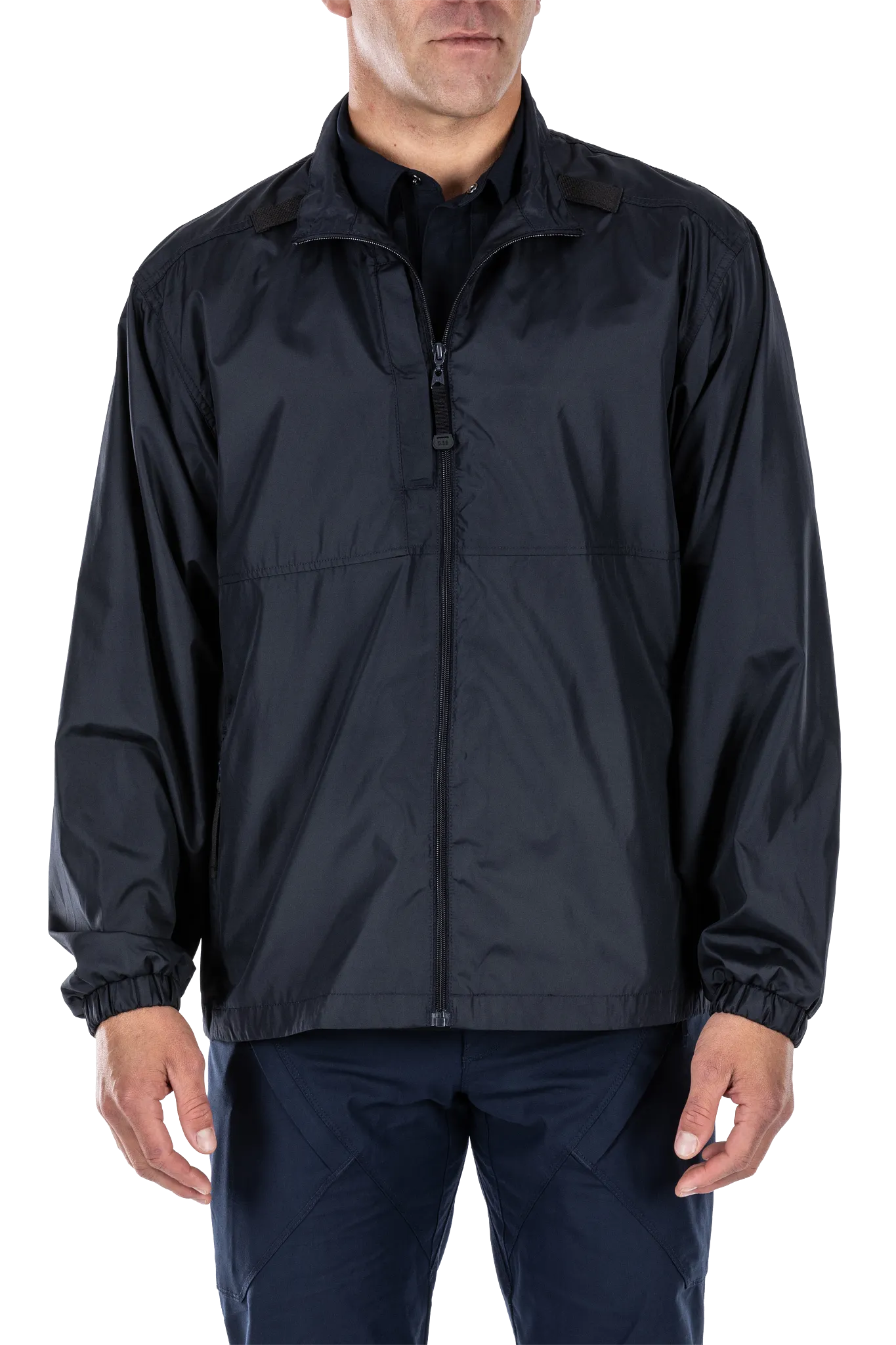 5-48035ABR724M Packable Jacket - Dark Navy, Medium