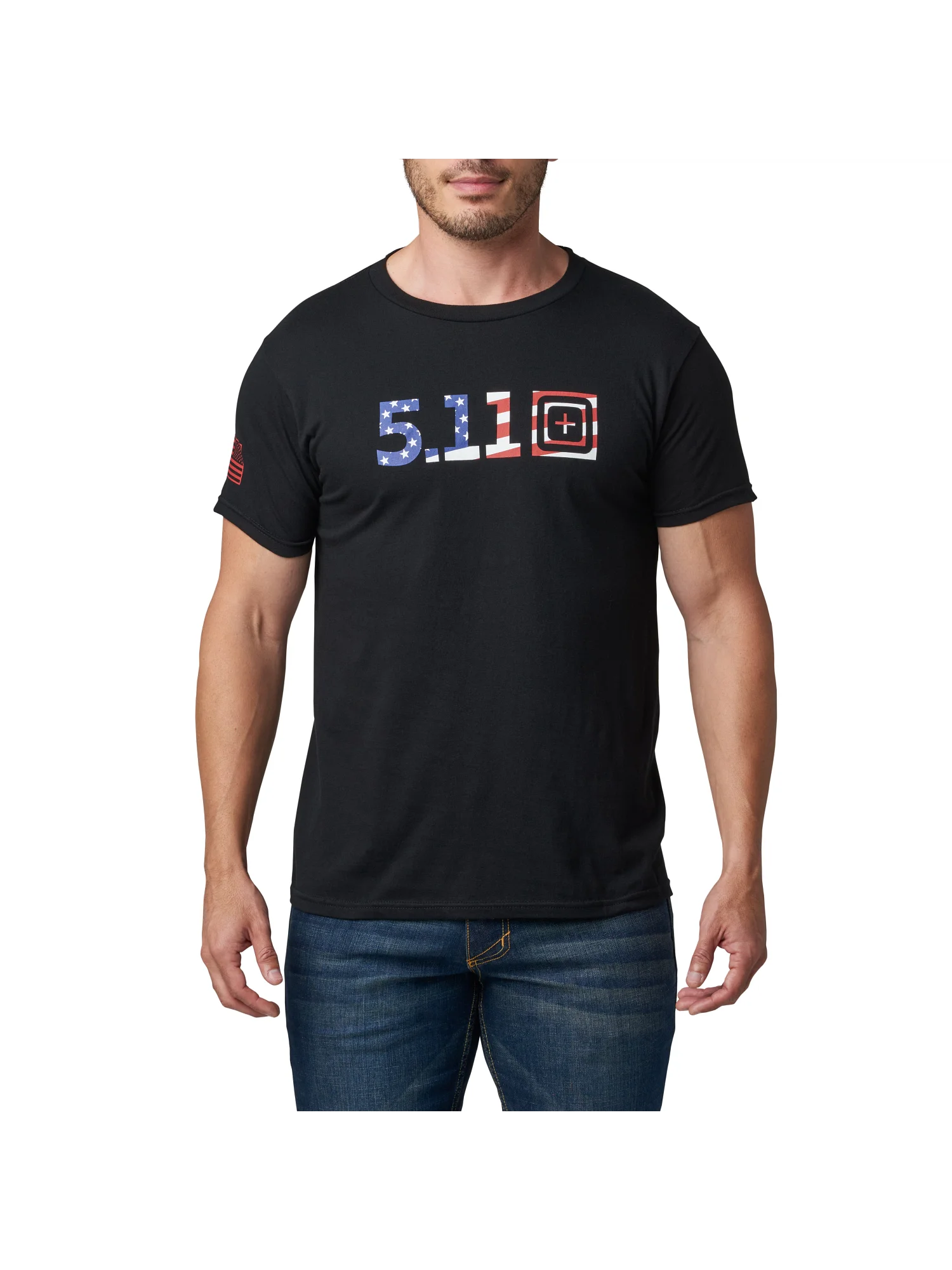 5.11 Tactical - USA Flag Fill Tee