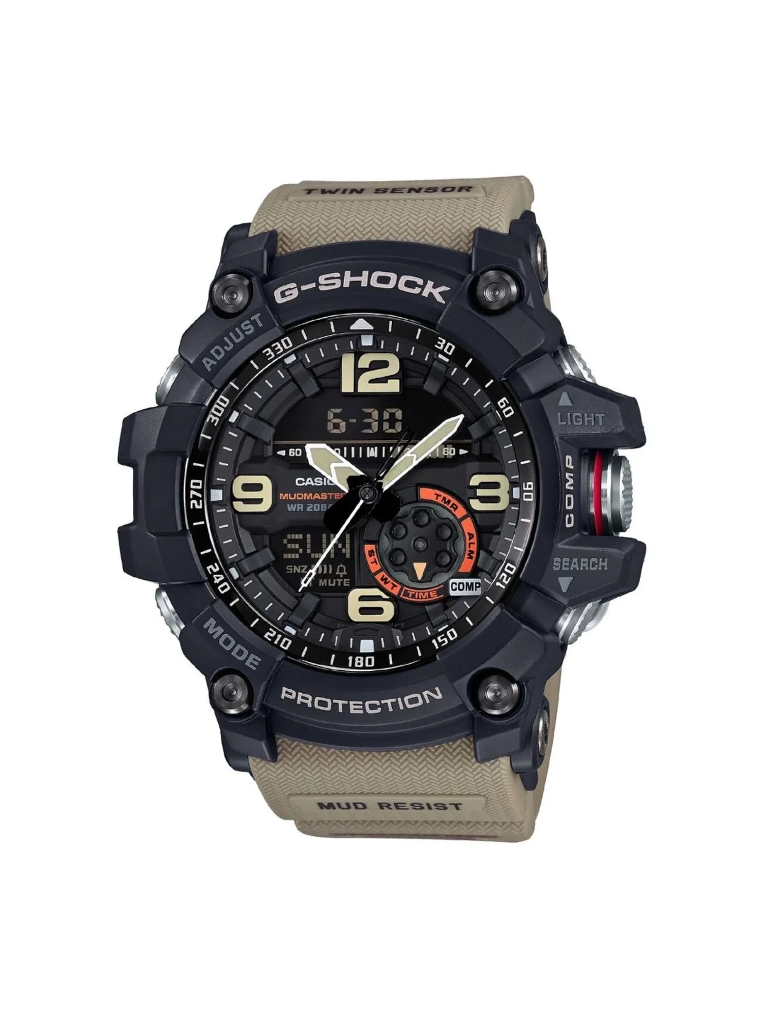 Casio G-shock Mudmaster Analog-digital Watch By Casio