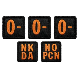 O Negative Blood Type Patch Kit