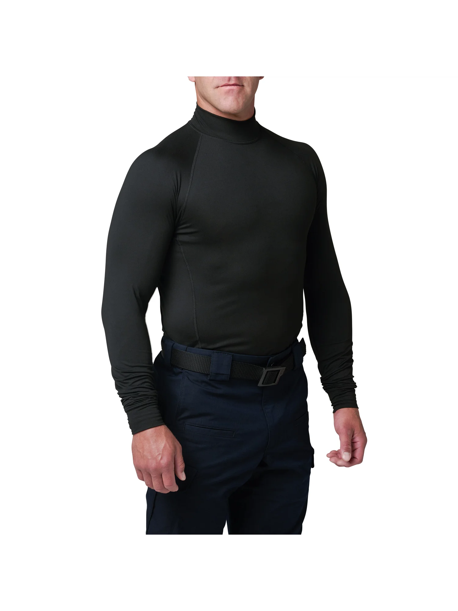 Mock Neck Long Sleeve Top
