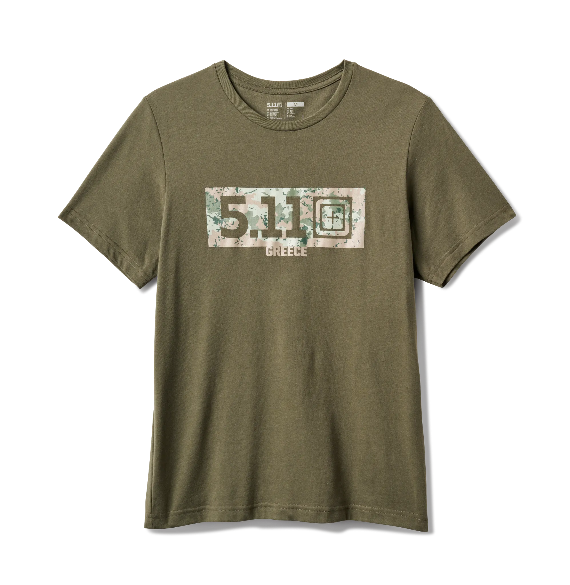 5.11 Tシャツ Camo Fill Greece Tee