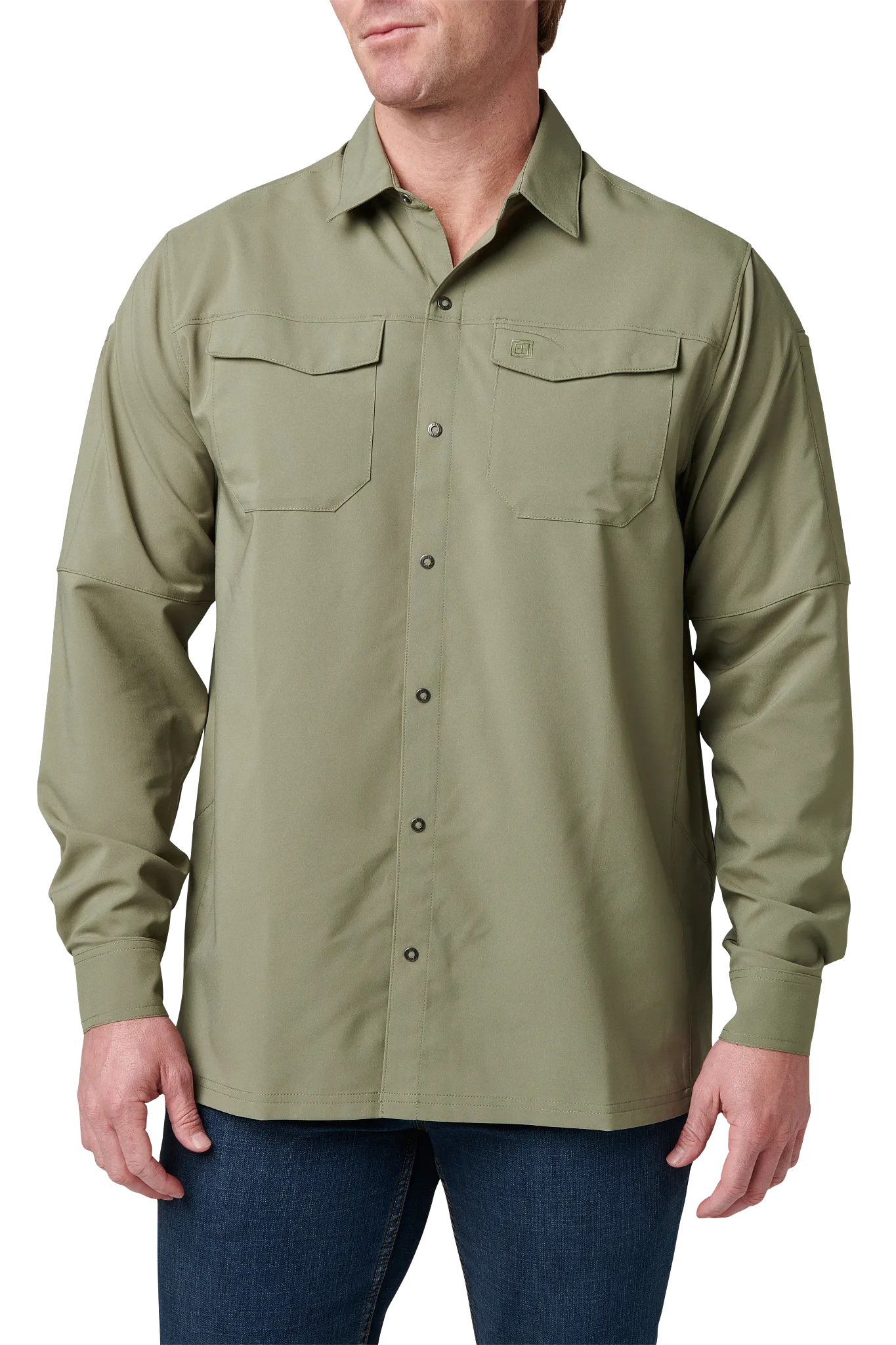 5.11 Tactical Men's Freedom Flex Woven Long Sleeve Shirt