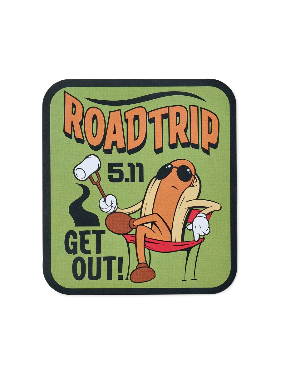 5.11 Tactical - Road Trip Hot Dog Sticker