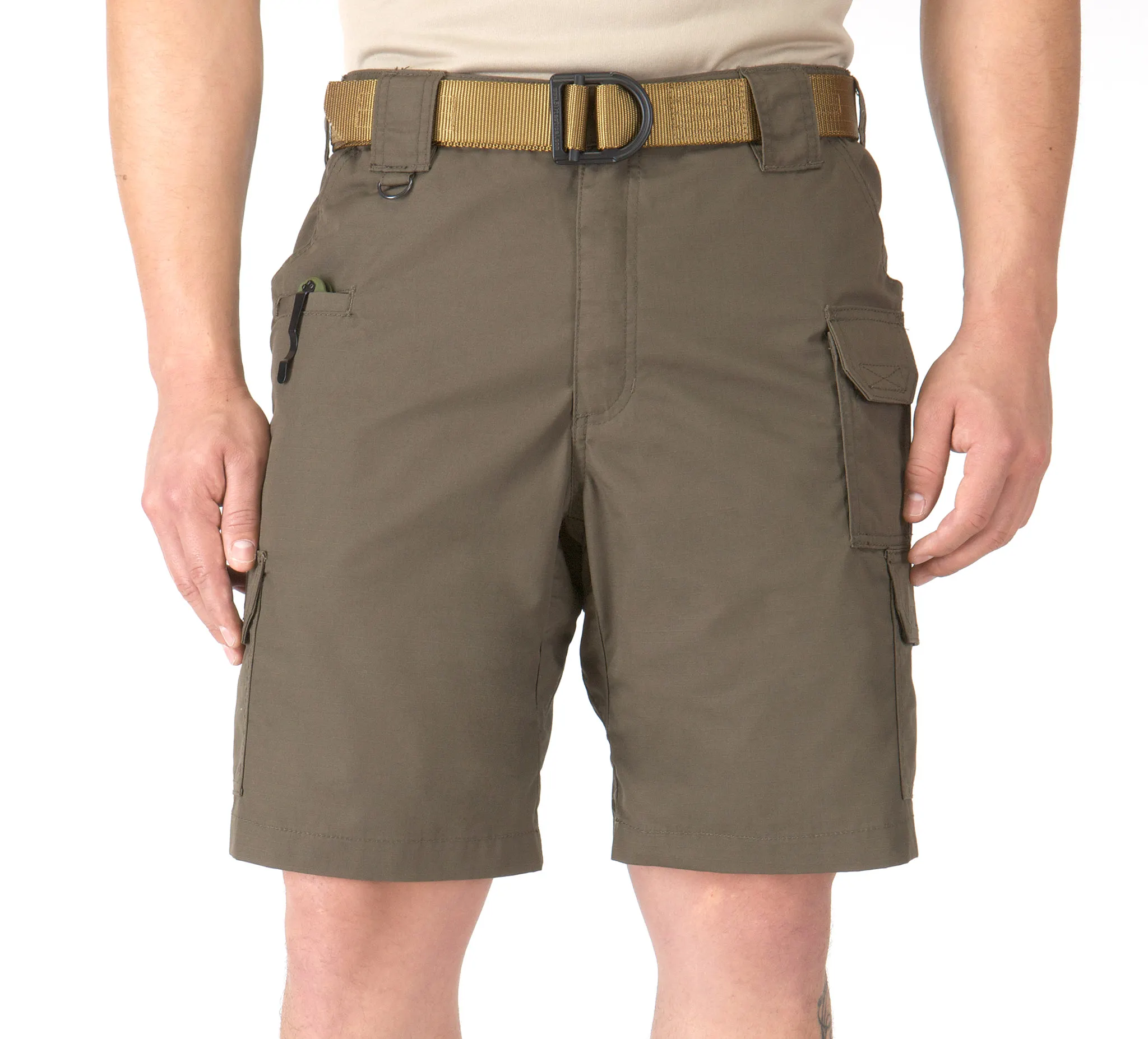 5.11 Tactical Taclite 9.5″ Pro Ripstop Shorts for Men - Tundra