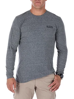 5.11 Tactical - Camiseta de manga larga Triblend Legacy