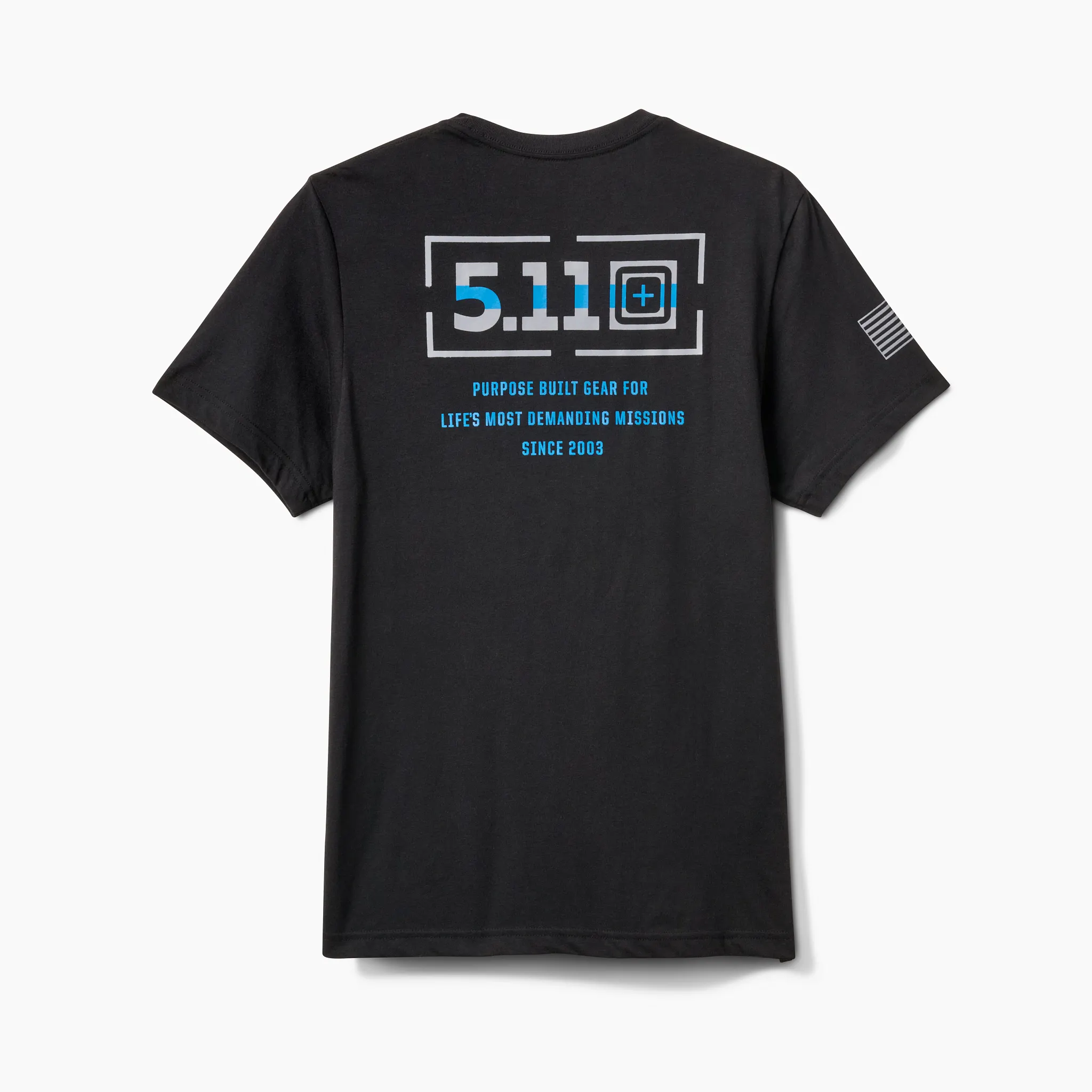 5.11 Tシャツ Thin Blue Line Mission Tee