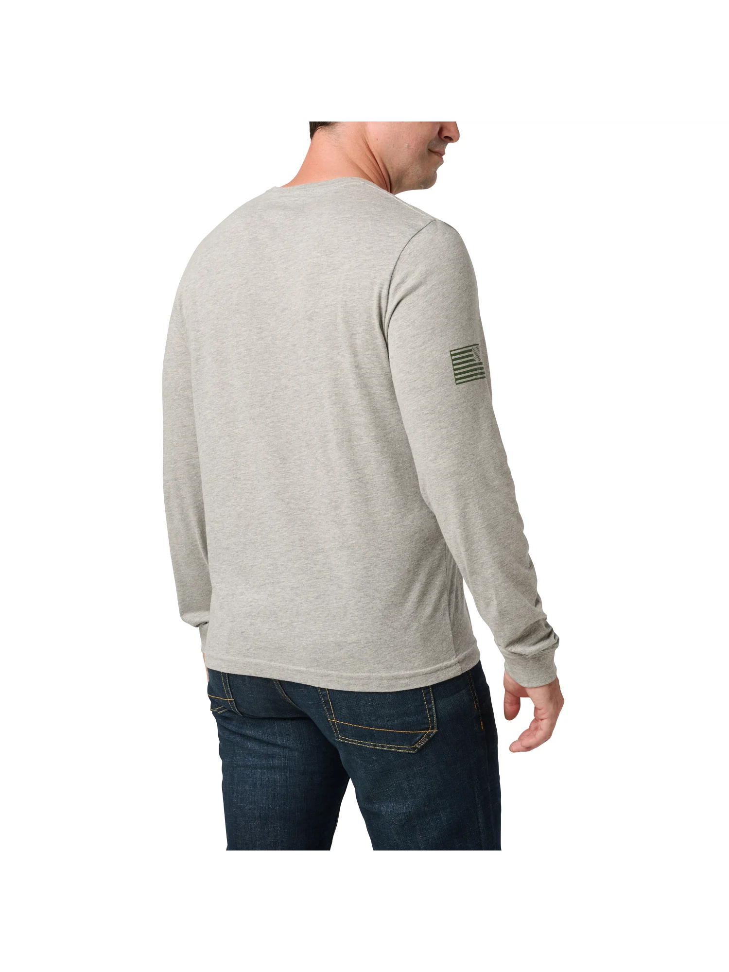 Woodland Camo Fill Long Sleeve Tee