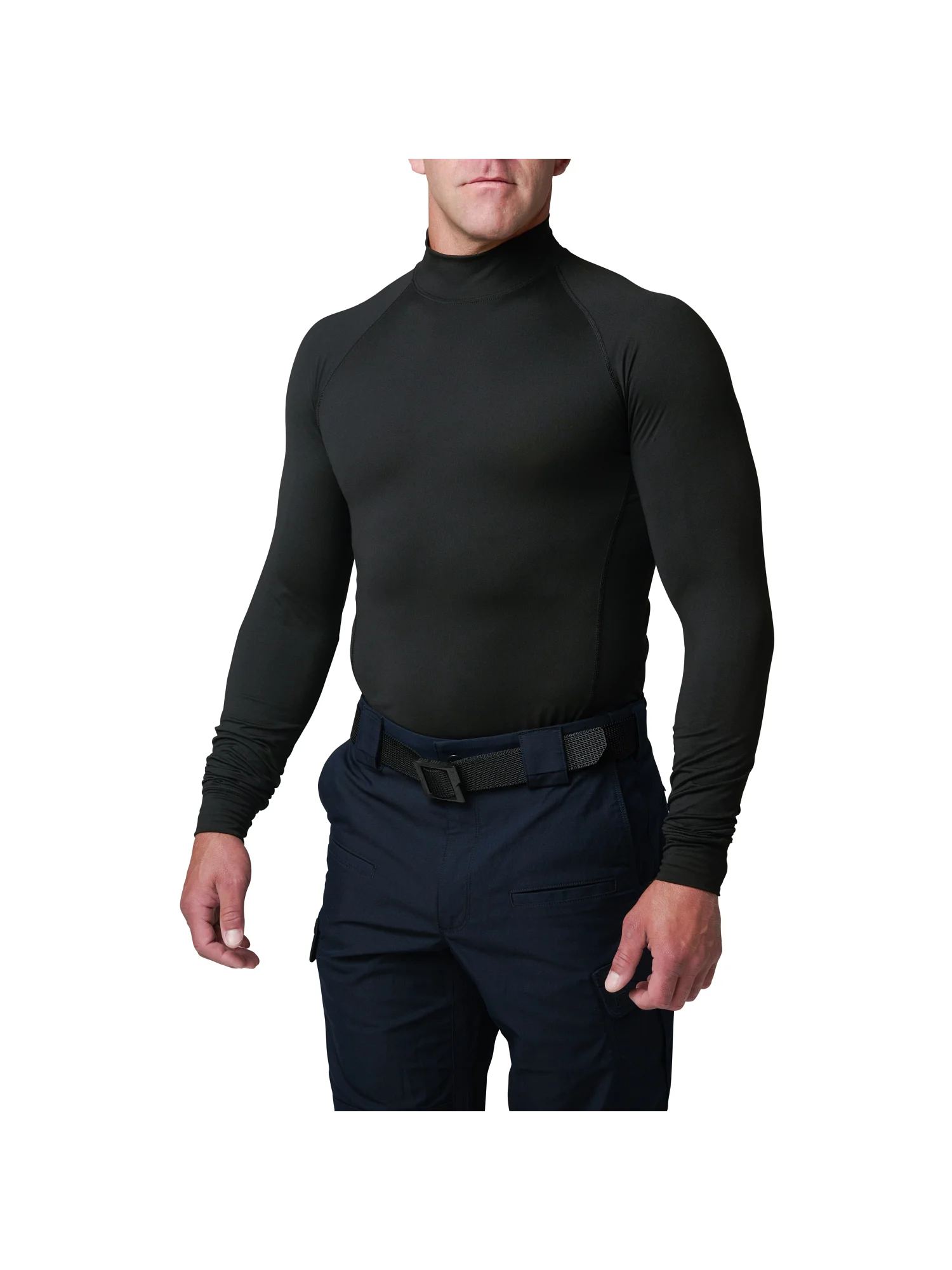 Mock Neck Long Sleeve Top