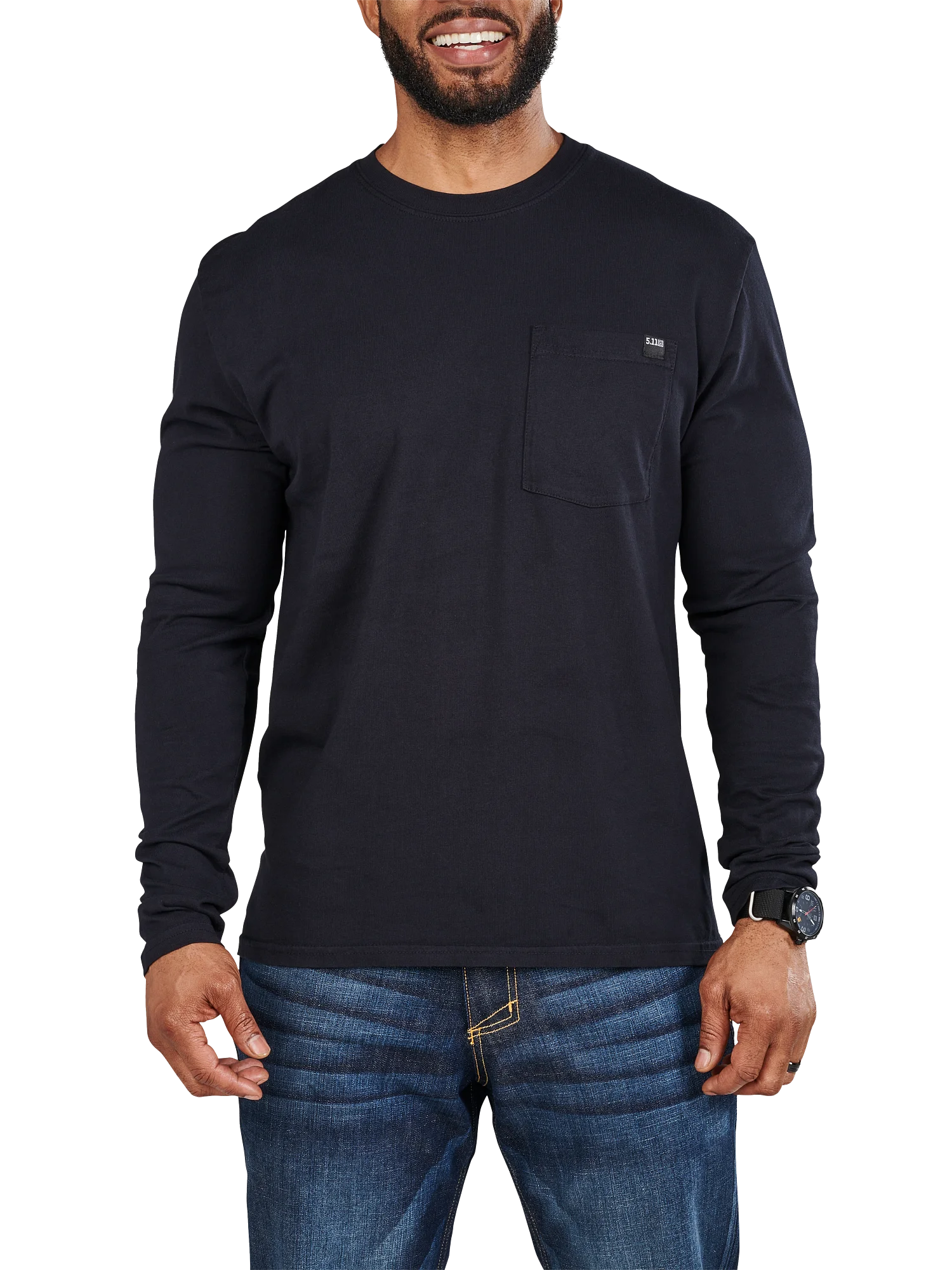 MMA Panel Long Sleeve Pocket Tee Mサイズ Elite Long Sleeve Pocket Tee: Comfort & Performance | 5.11 Tactical®