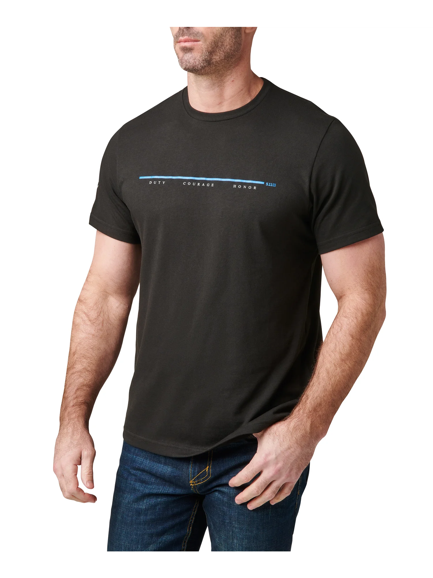 5.11 Tactical - Camiseta Thin Blue Line Minimalist