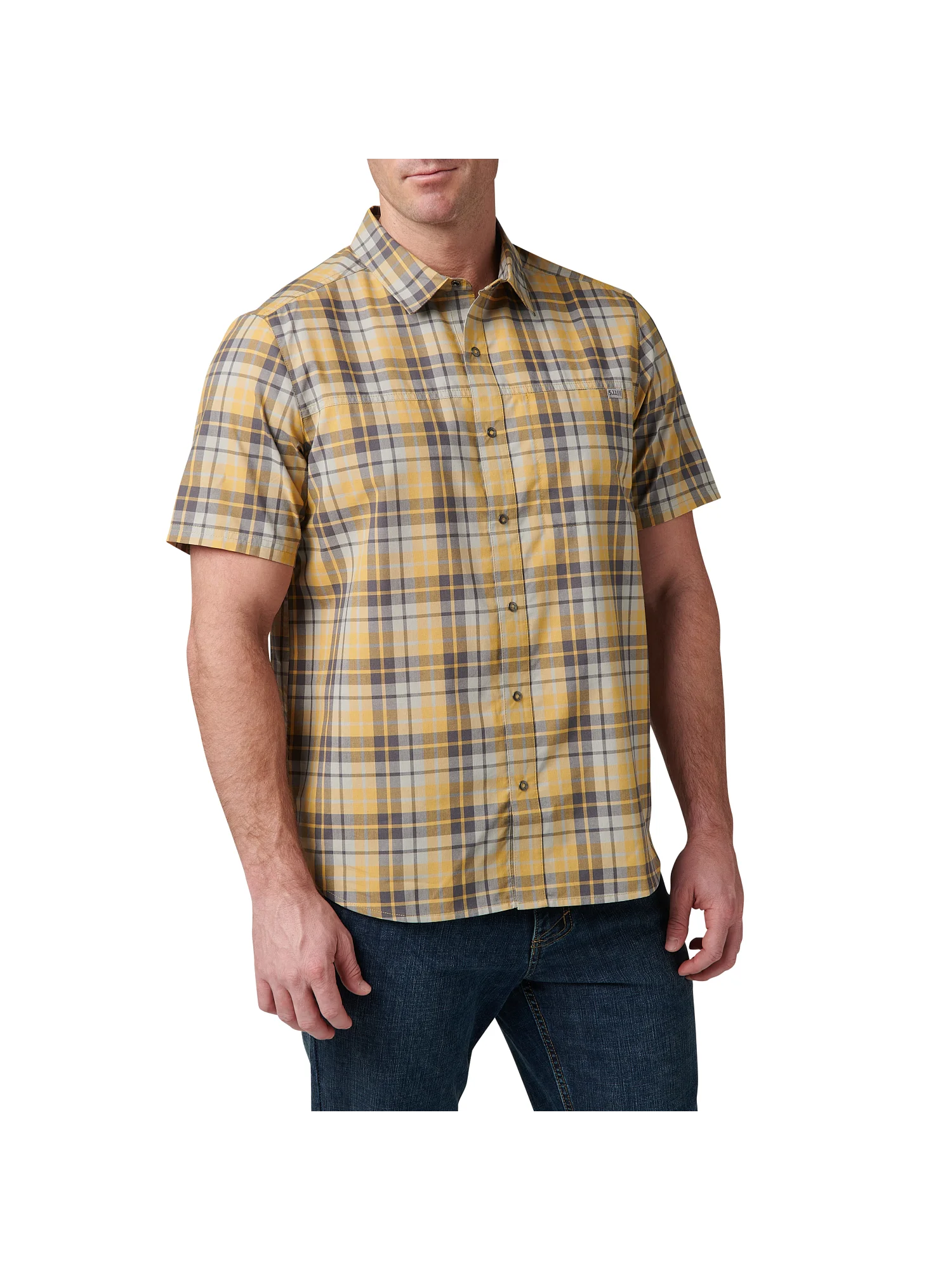 5.11 Tactical - Gunther Short Sleeve Plaid Shirt