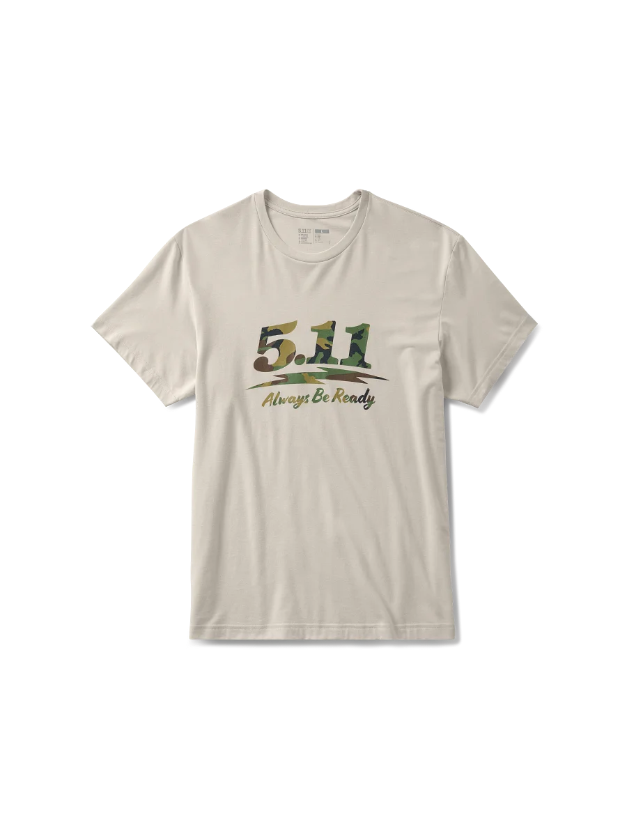 5.11 Tactical - Woodland Moto Logo Short Sleeve Tee