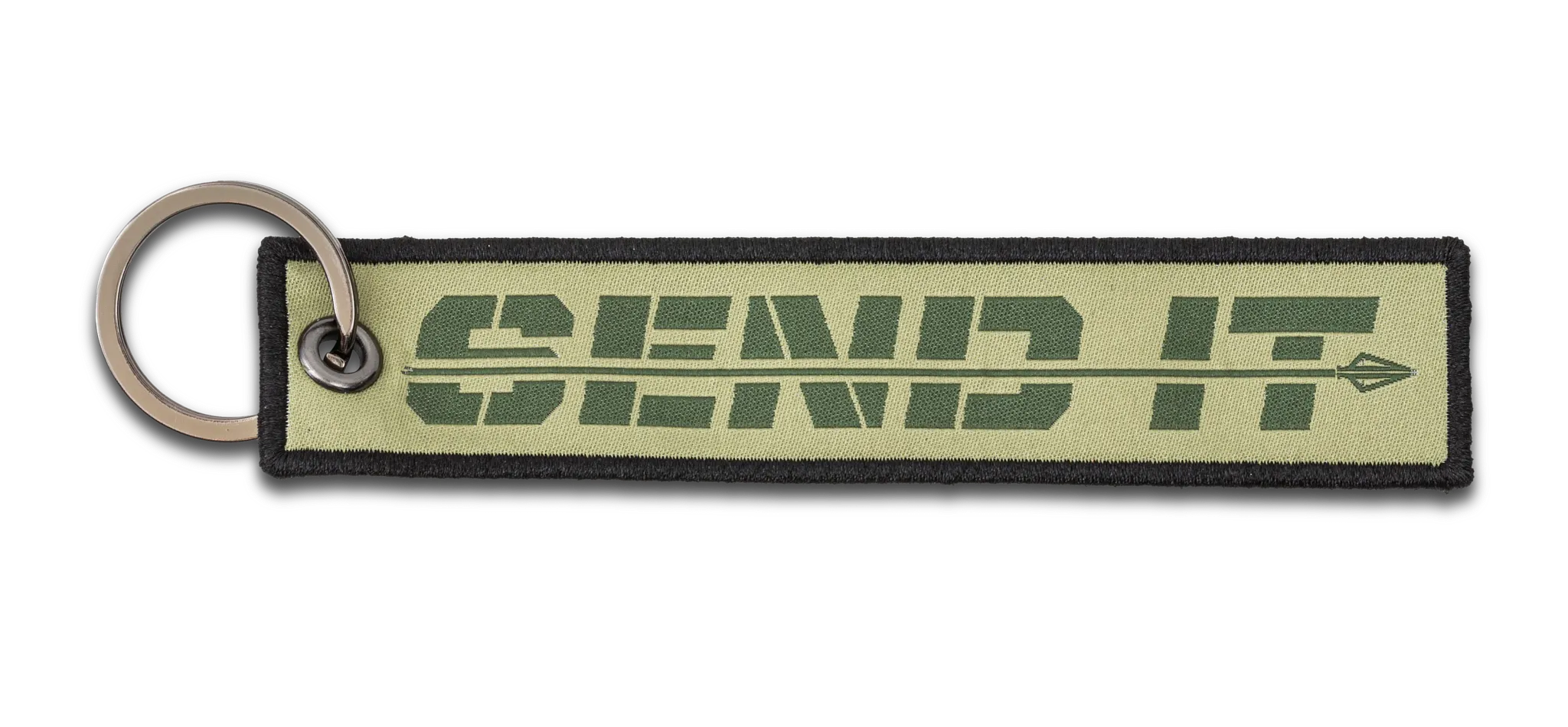 Send It Arrow Keychain