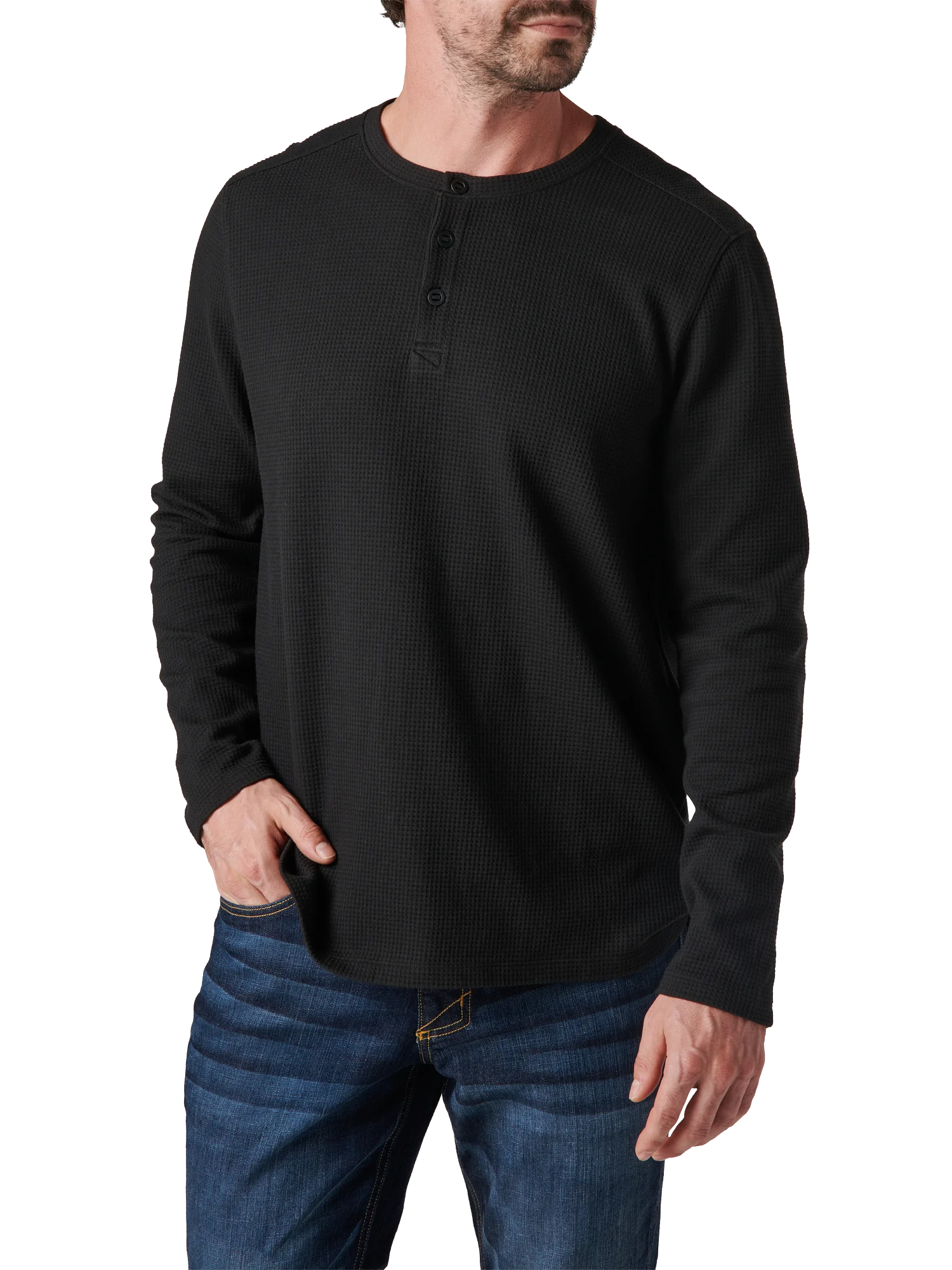 Jasper Thermal Long Sleeve Shirt | Rugged Henley | 5.11 Tactical®