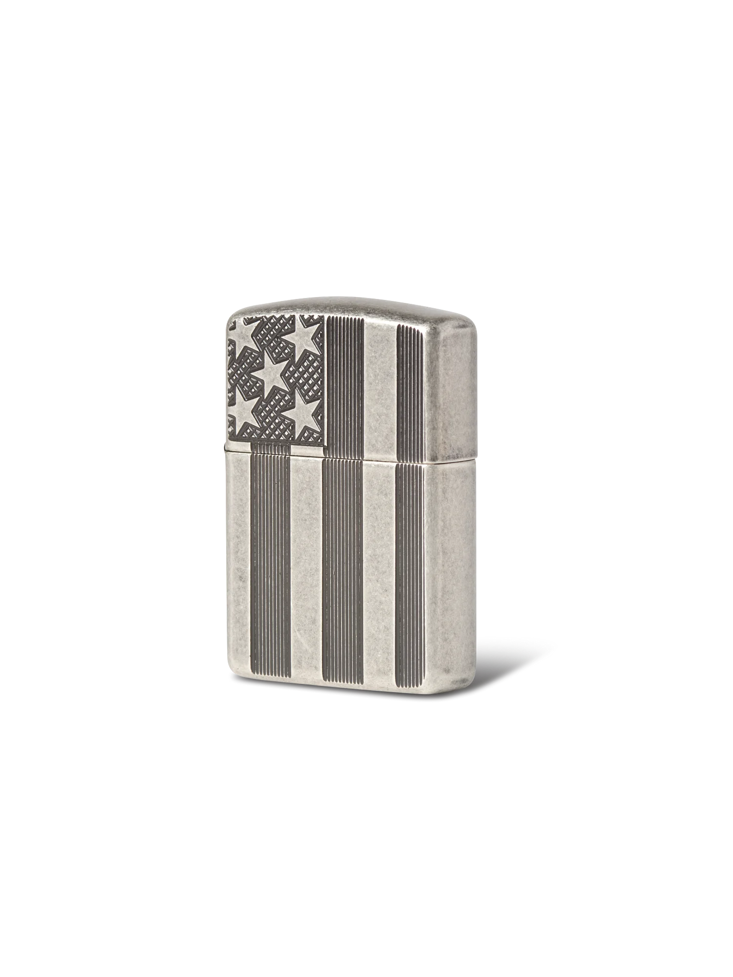 5.11 Tactical - Zippo&#174; U.S. Flag Armor Antique Silver Windproof Lighter By Zippo&#174;