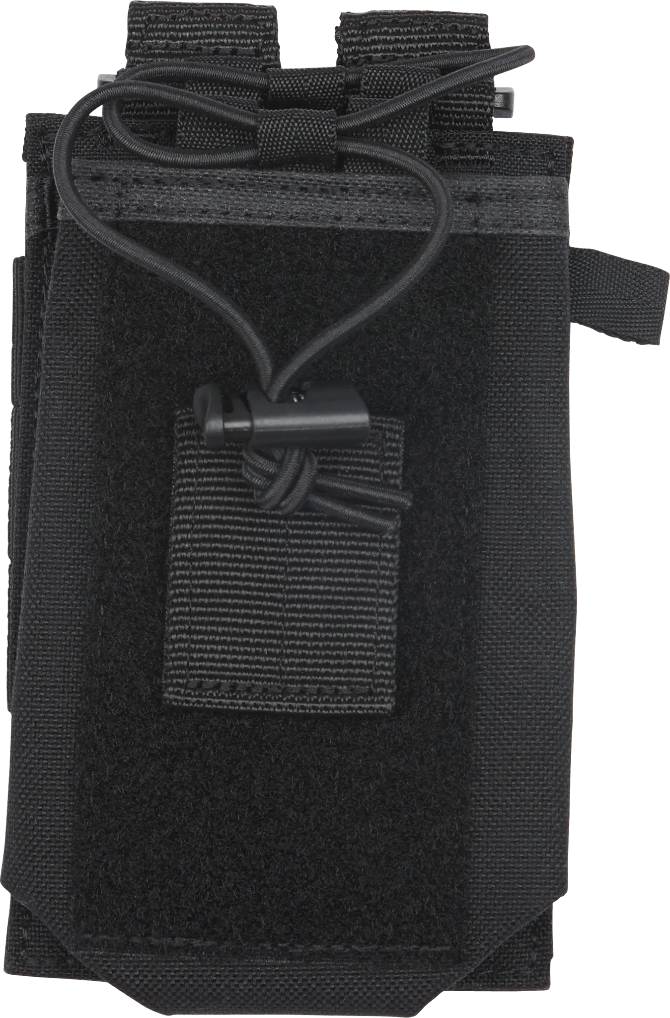 5-58718ABR0191SZ Radio Pouch, Black - One Size