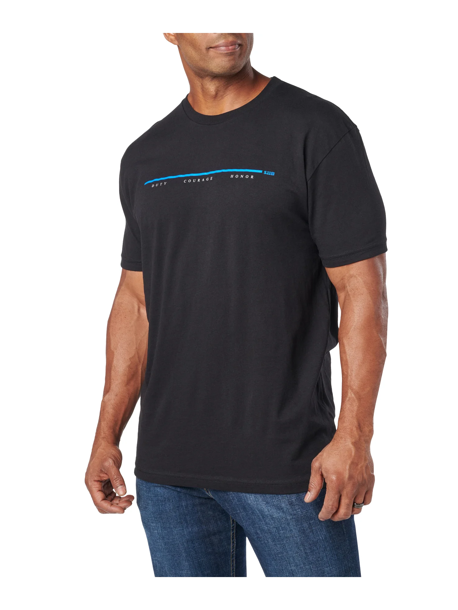5.11 Tactical - Thin Blue Line Minimalist Tee
