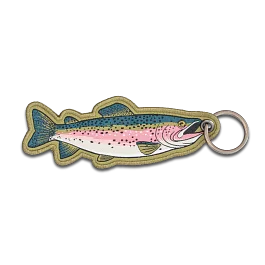 DRT K9 キーホルダー Rainbow Trout 92580ADU_1073_TroutOn_Keychain
