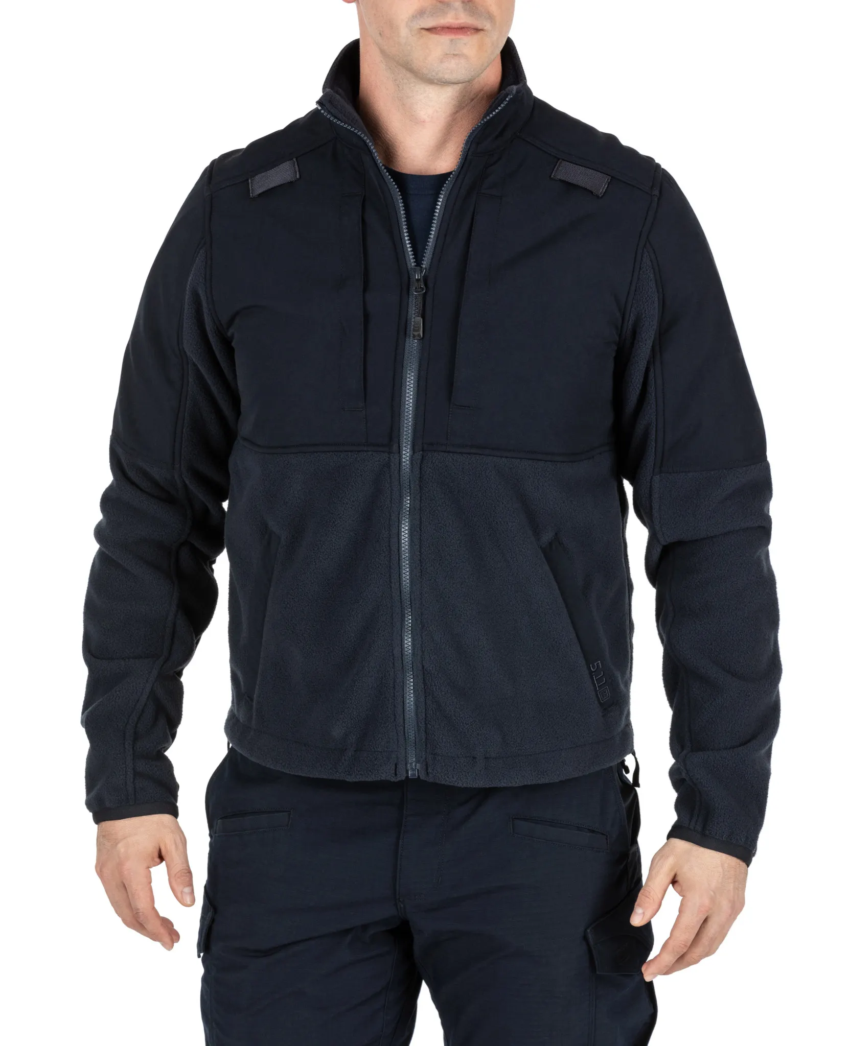 5-78026ABR724M Tactical Fleece 2.0 Jacket, Dark Navy - Medium