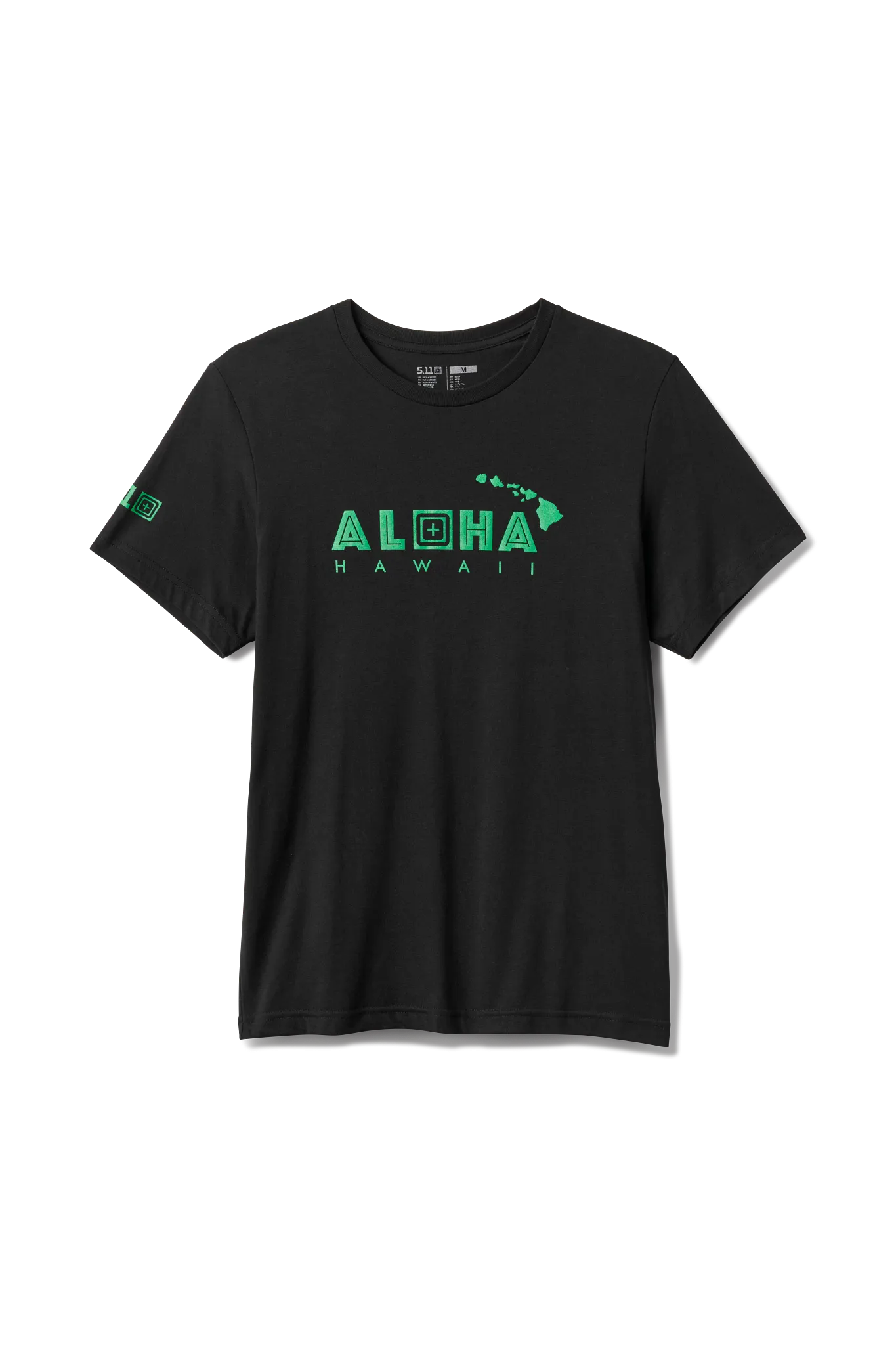 【即完】ALOHA TEAM LOGO TEE BLACK Lサイズ Aloha Tee