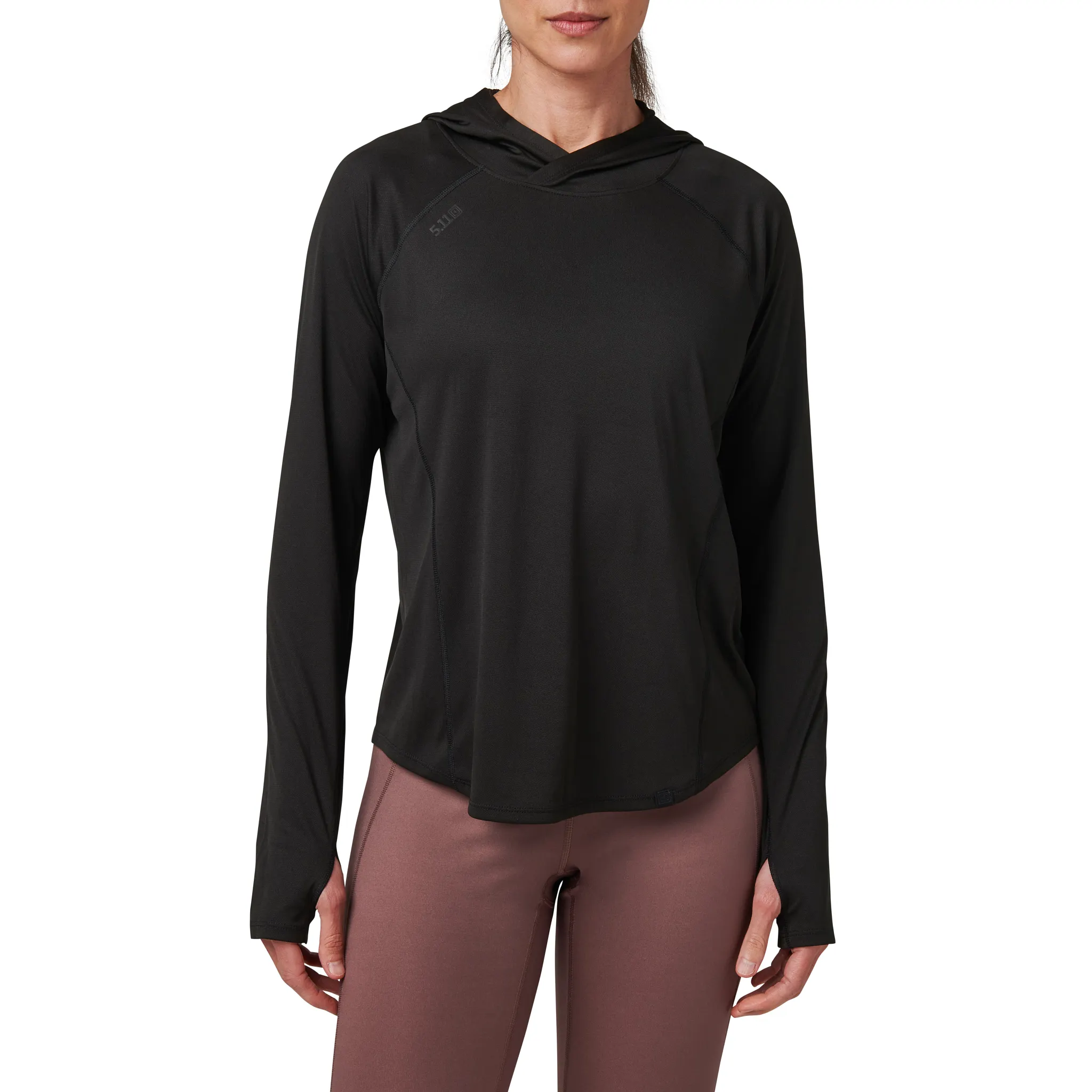 5.11 Tactical Women's Sulli UV Hooded Long Sleeve T-shirt
