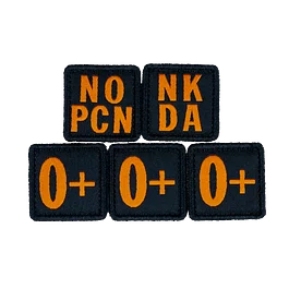 Blood Type Patch Kit O Positive | Tactical O+ Patches | 5.11 Tactical®