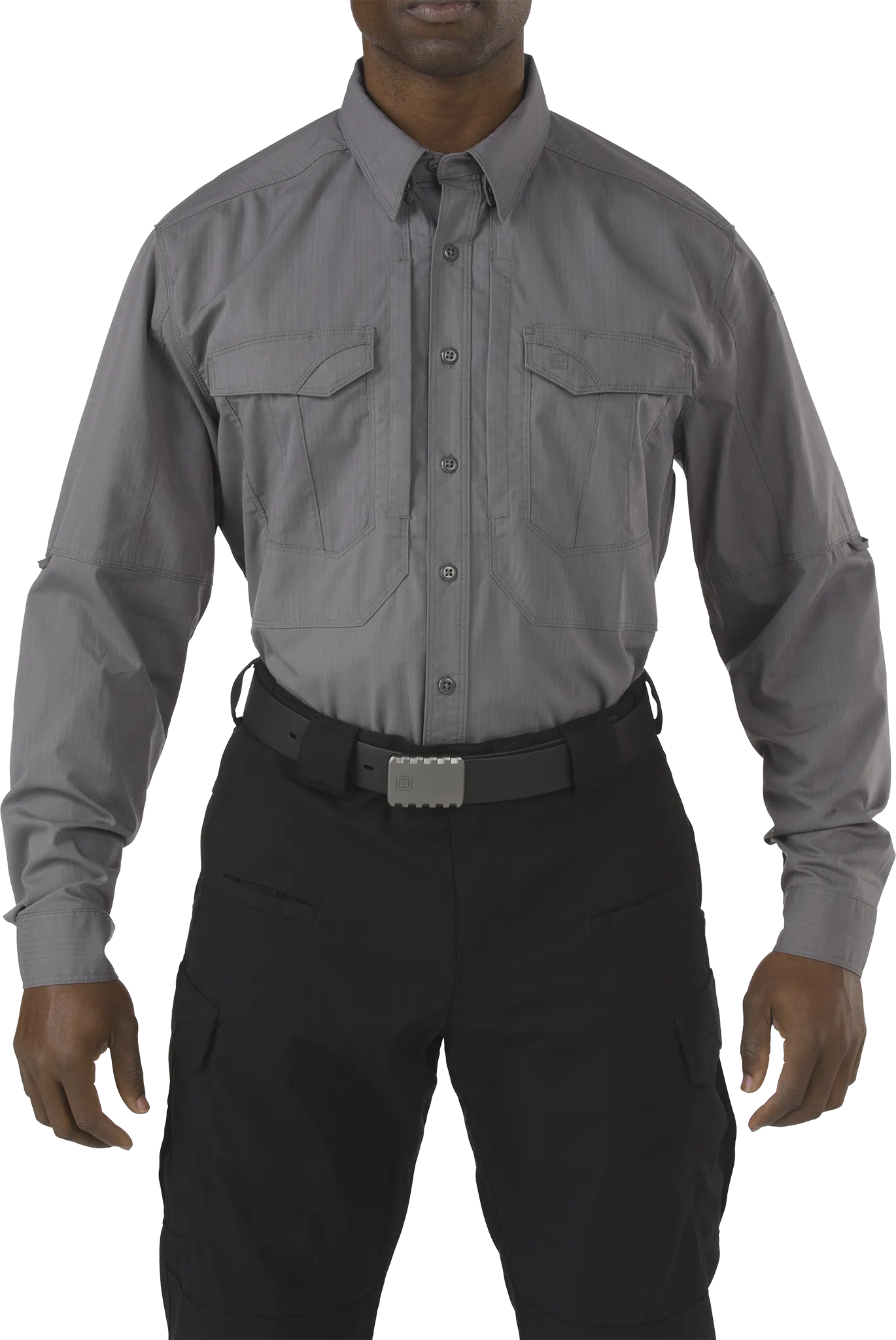 5-72399ABR092M Mens Stryke Shirt, Tundra - Medium