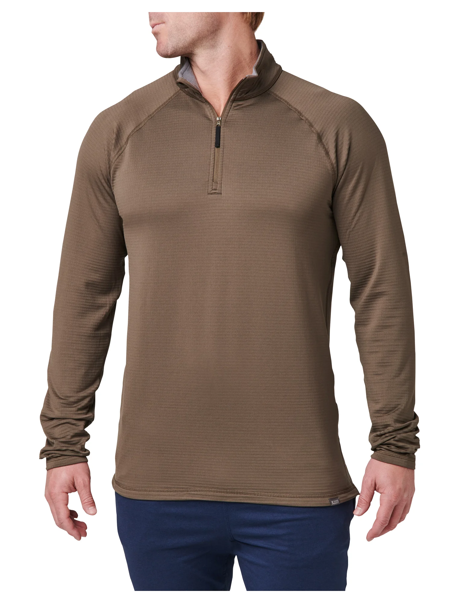 5.11 Tactical - Top con cremallera de un cuarto Stratos