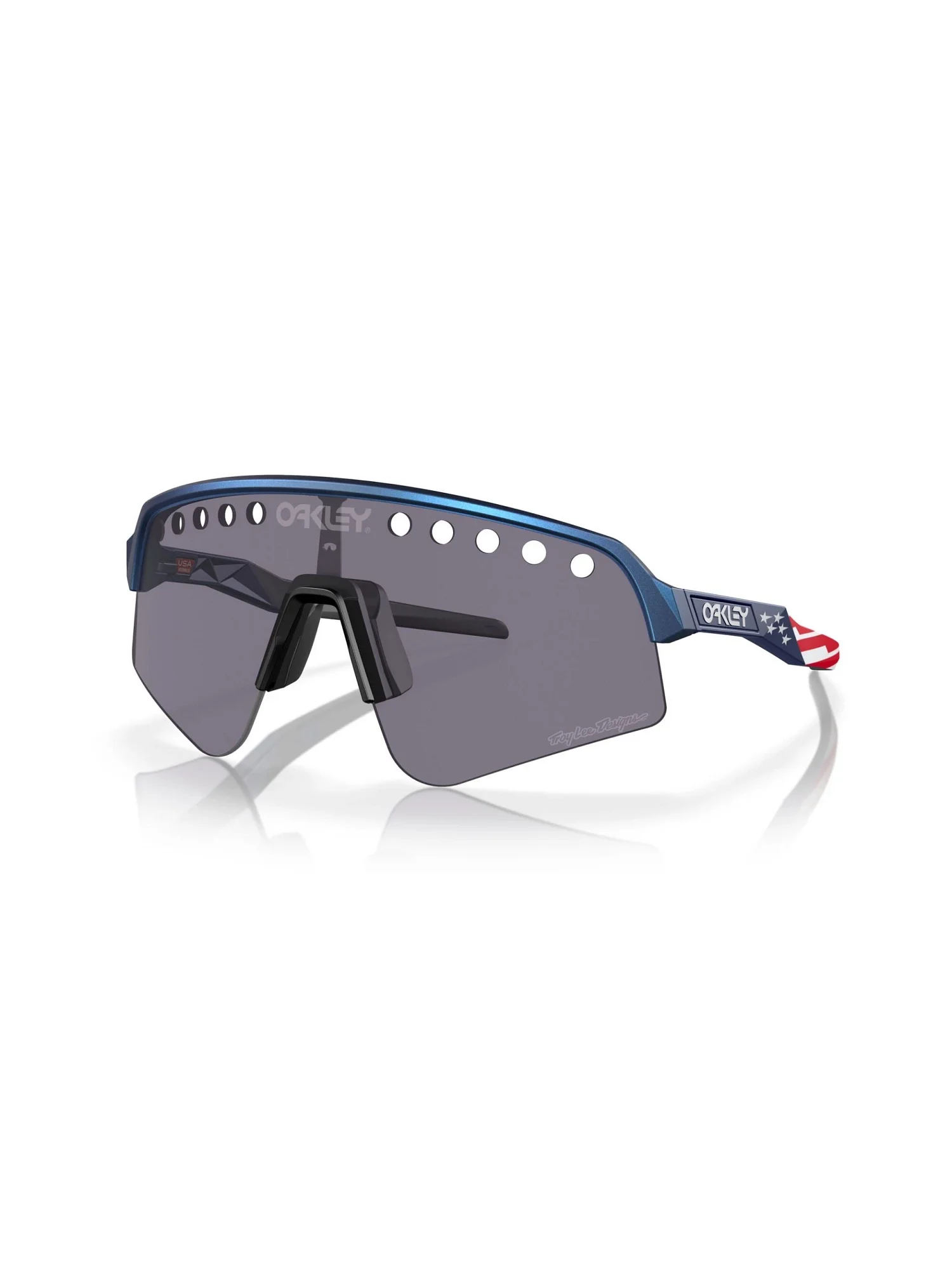 Oakley® Sutro Lite Sweep Troy Lee Design Blue Color Shift Frame W