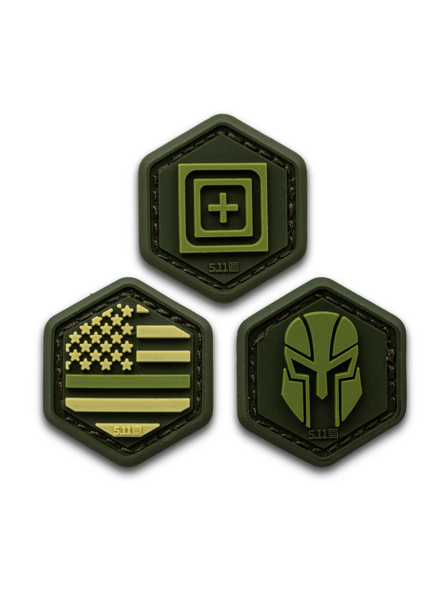 5.11 Tactical - Thin Green Line Hex Patch