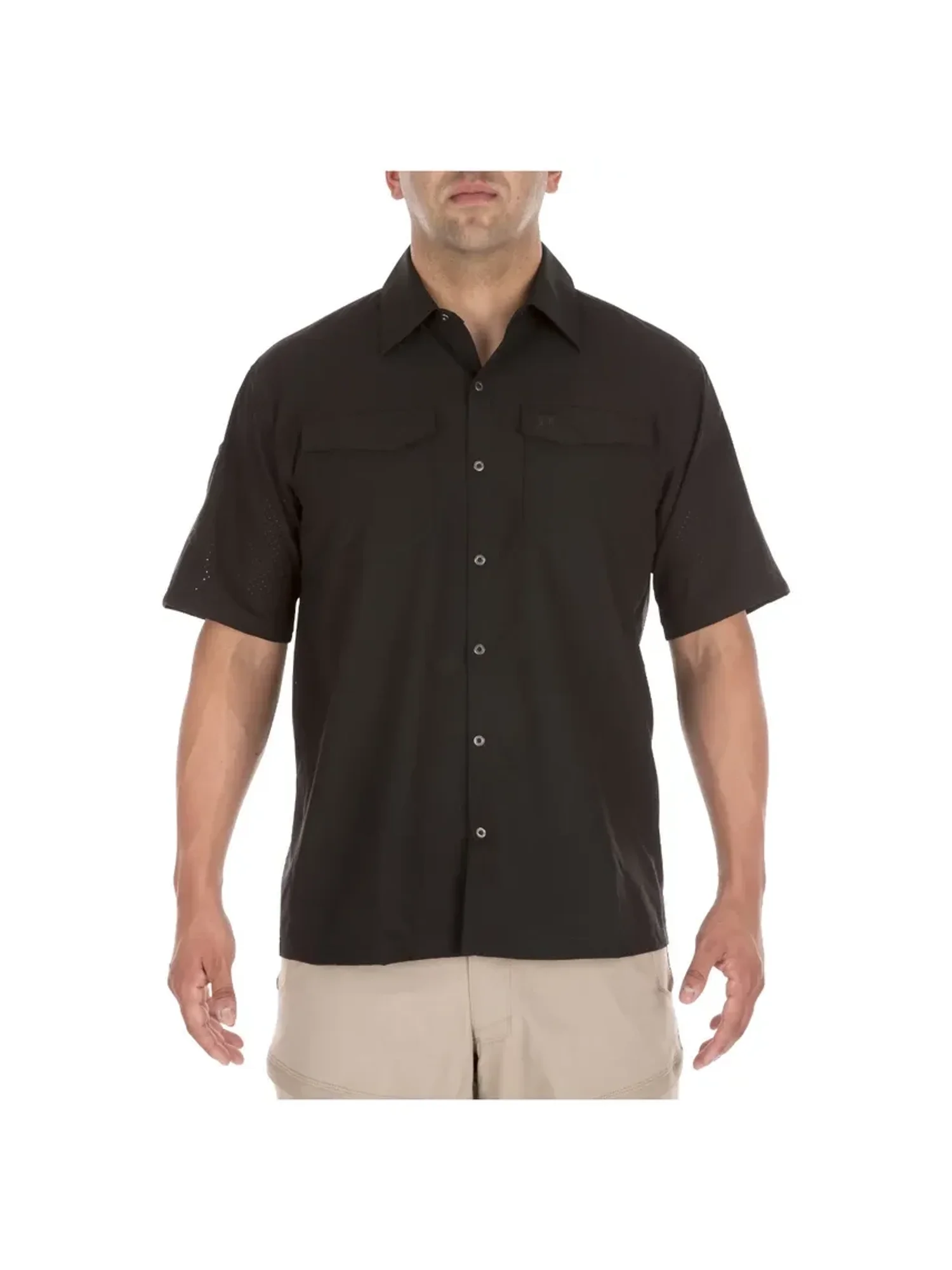 flex dress shirt Quattro Flex Dress Shirt with Semi-Spread Collar White 3XL / White
