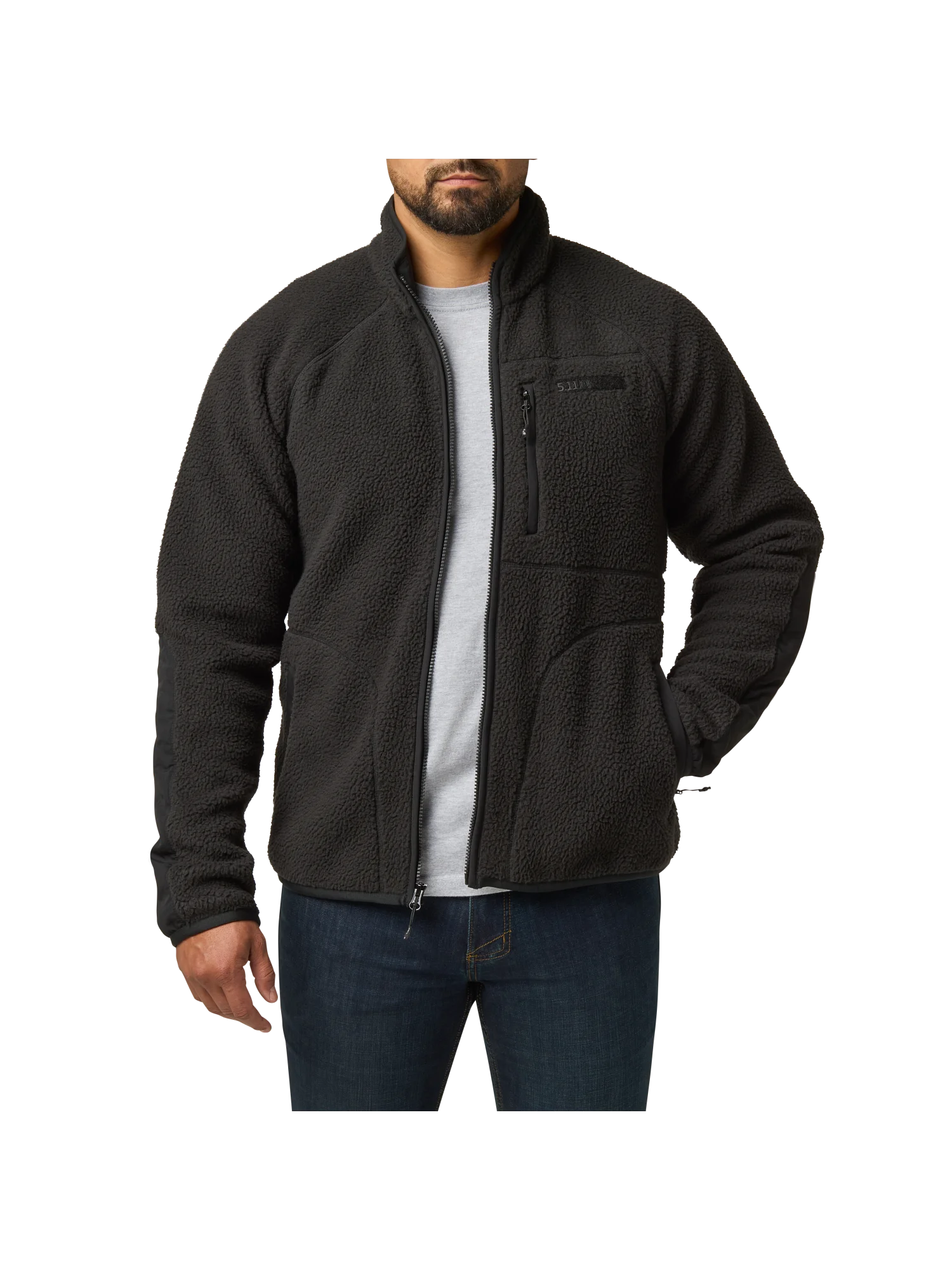 5.11 Tactical - Chaqueta de forro polar HQ Tech