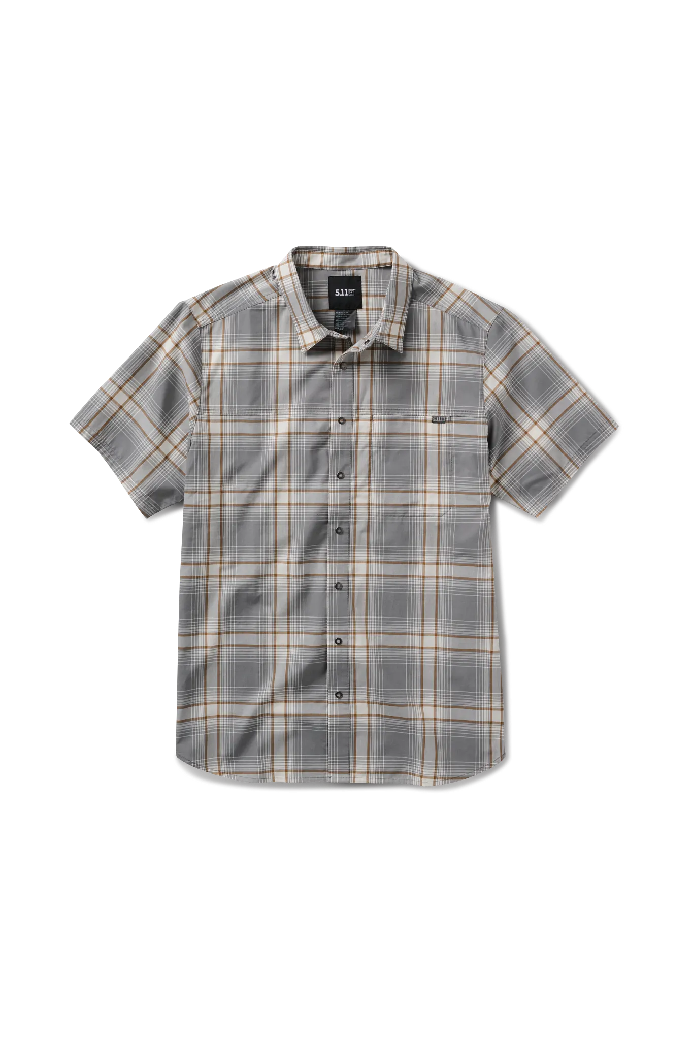 5.11 Men's Wyatt Short Sleeve Plaid Shirt