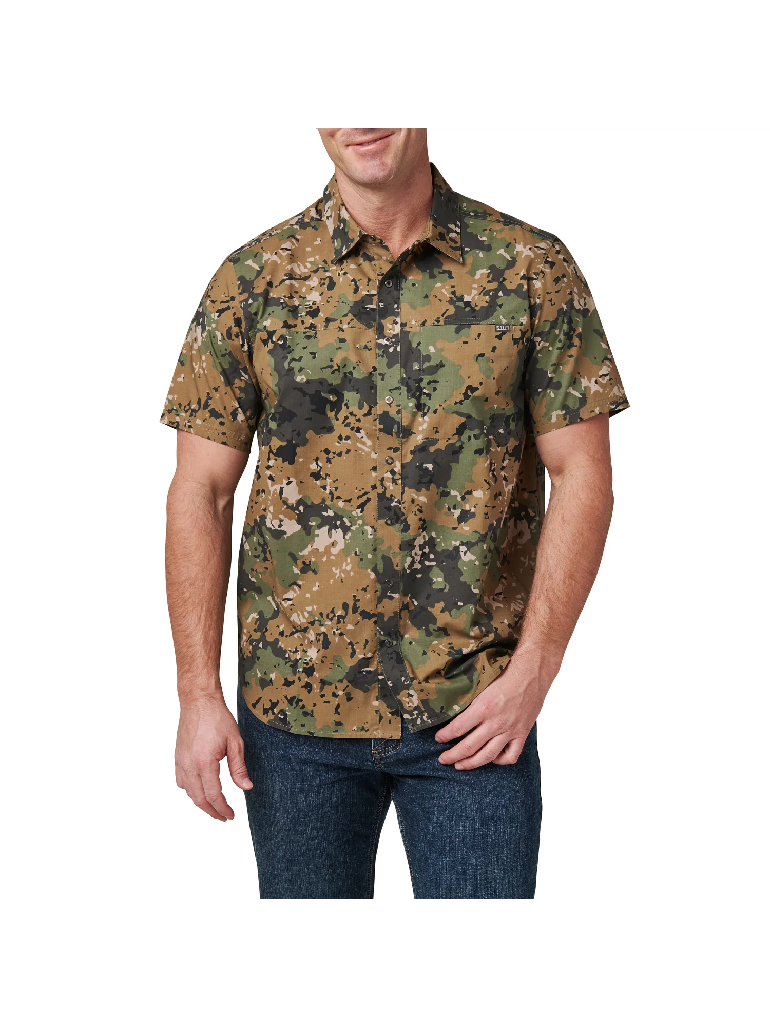 5.11 Tactical - Wyatt Print Kurzarmhemd