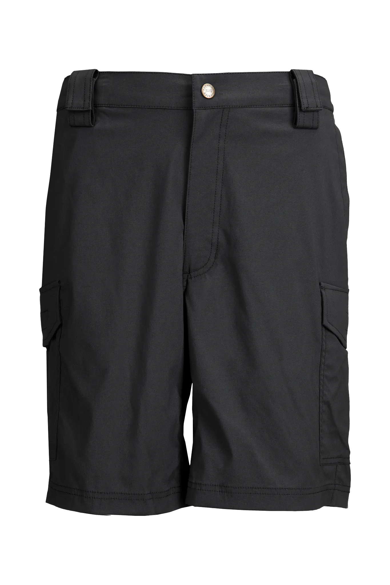 Tactical Shorts, M, Black, Nylon, Spandex