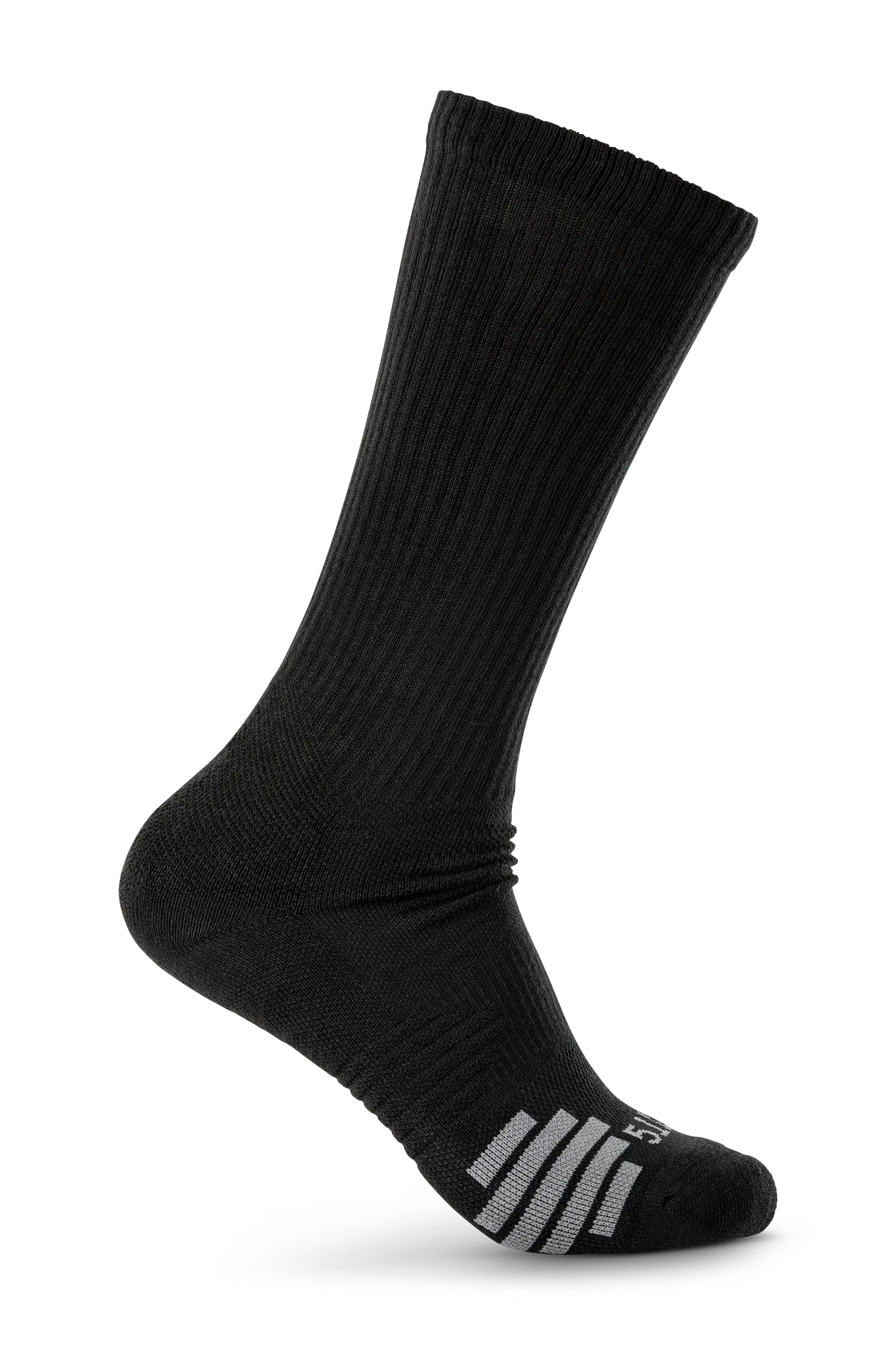 5-10045019M Duty Ready Plus Socks, Black - Medium - Pack of 3