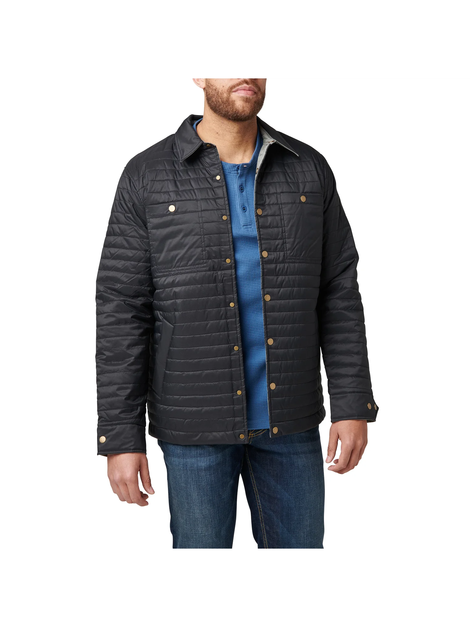 5.11 Tactical - Chaqueta camisera reversible Dylan PrimaLoft&#174;