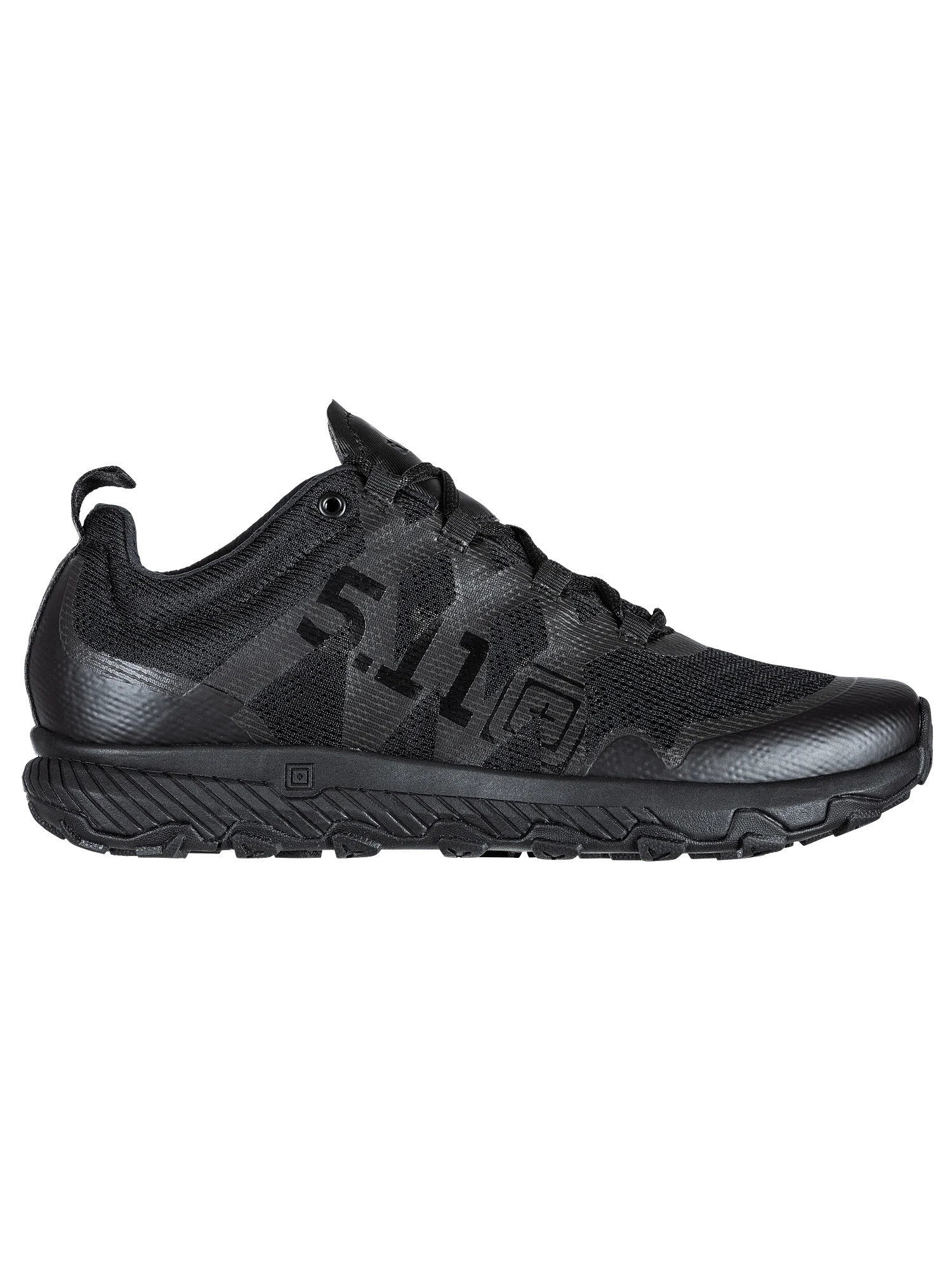 5.11 Tactical Black and White Men\'s Athletic Shoes 12503_019_ATTrainerMid_01.webp  main image 3