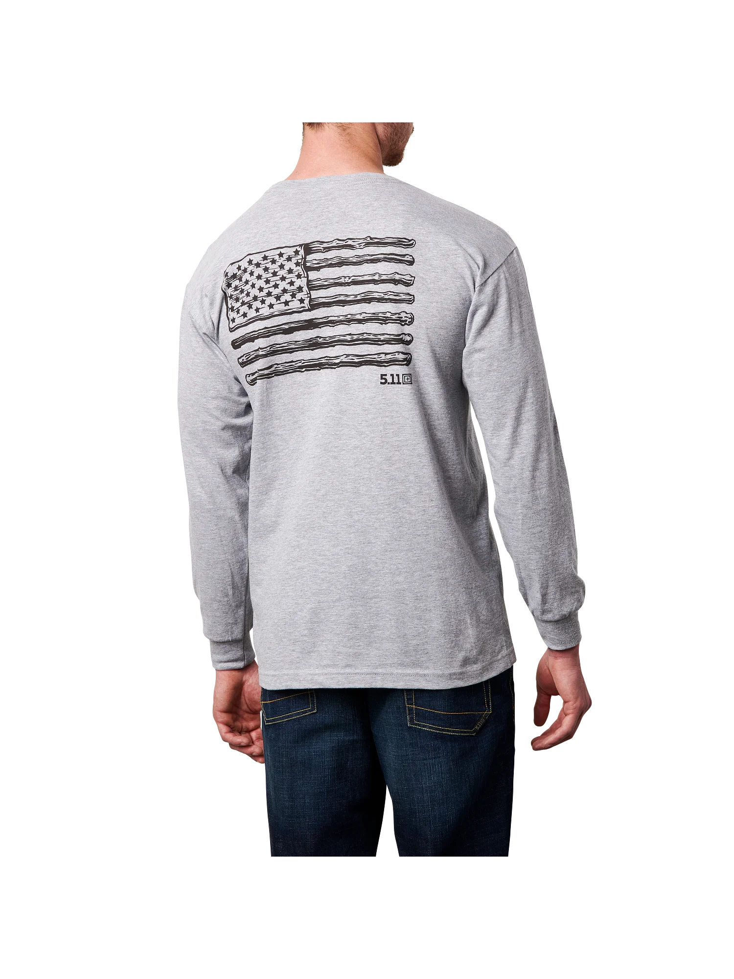 5.11 Tactical - Sticks USA Flag Long Sleeve Tee