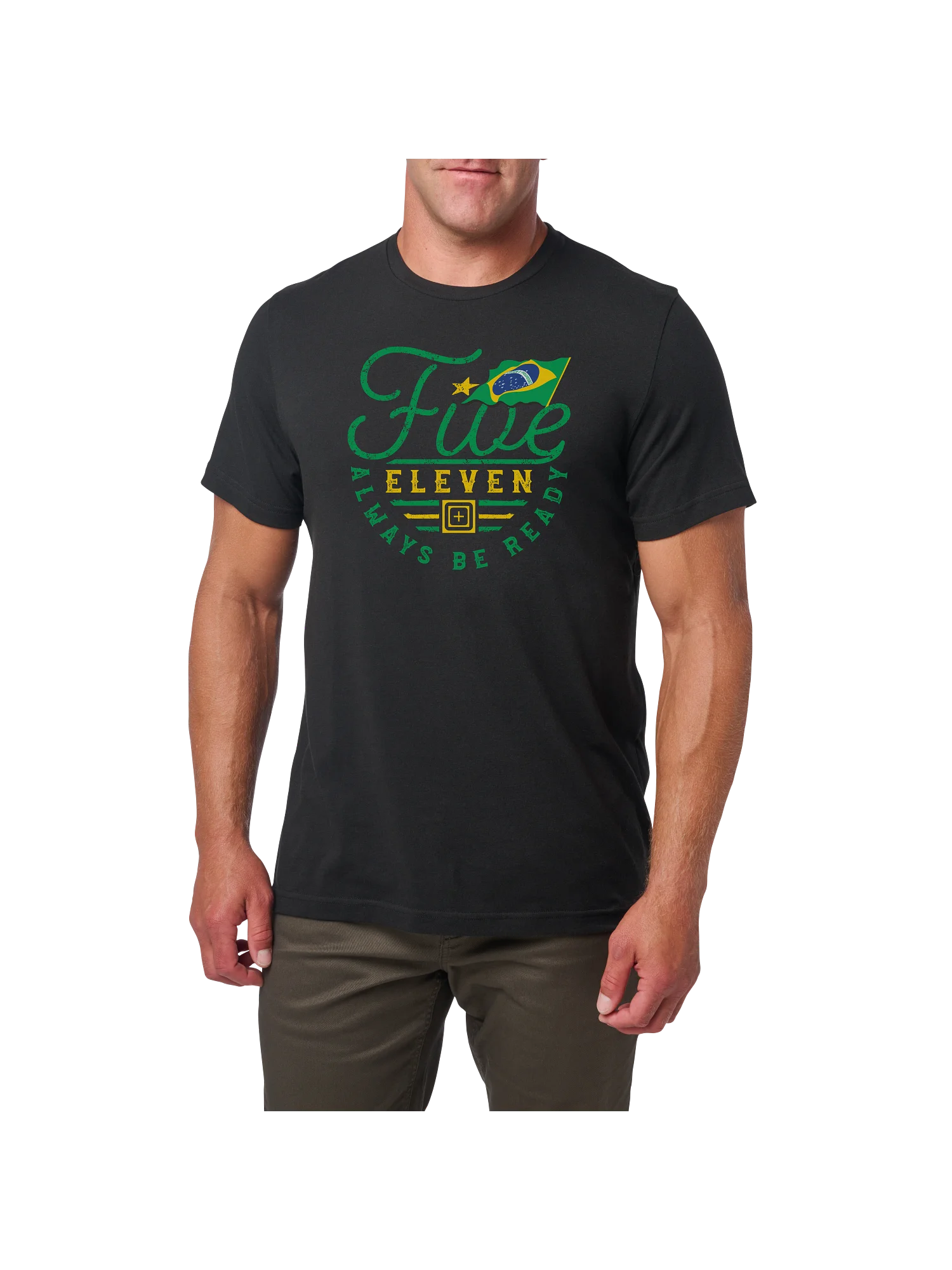 5.11 Tactical - Brazil Five Eleven Emblem Tee