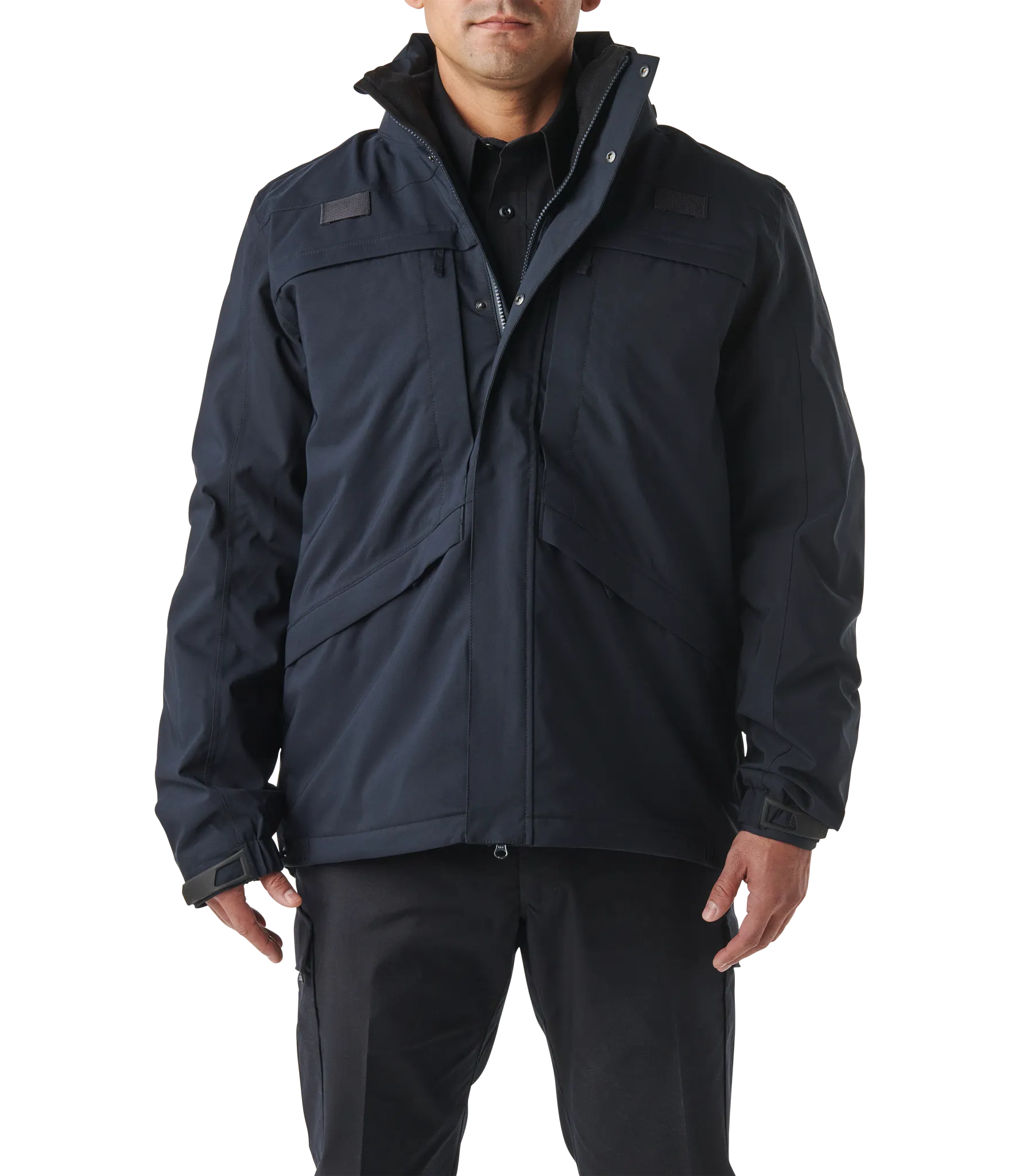 5-48358ABR7243XL 3 in 1 Parka 2.0 Tactical Jacket, Dark Navy - Extra Large